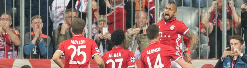 Werden die Bayern auch im Rückspiel in Madrid jubeln?