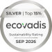 Ecovadis Silver Medal Sept 2026